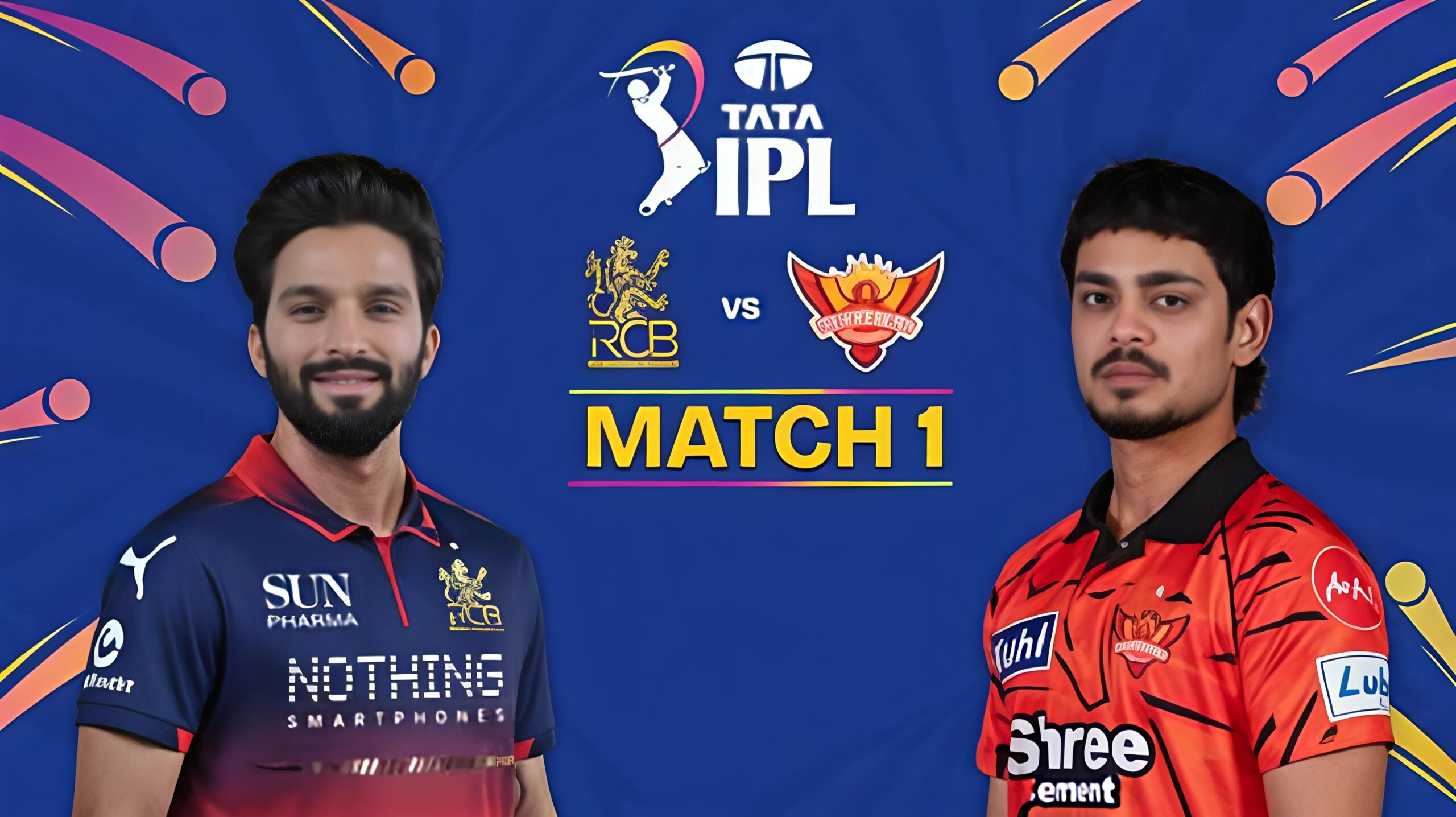 IPL 2026 : आरसीबीची दमदार सुरुवात; 202 धावांचे लक्ष्य सहज पार, एसआरएचवर 6 गडी राखून विजय: IPL 2026 First Match RCB vs SRH