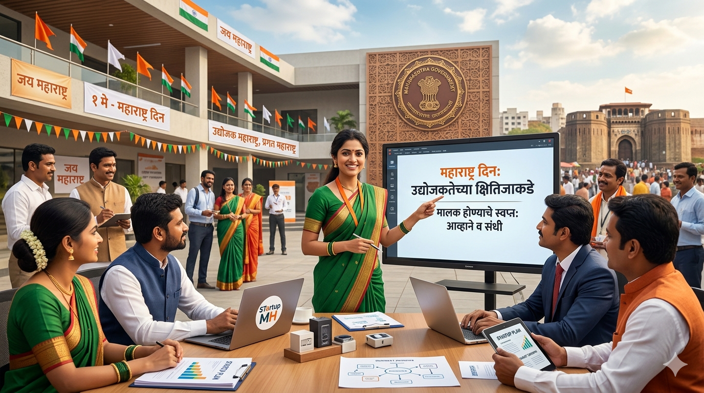 महाराष्ट्र दिन विशेष: नोकरीच्या मानसिकतेकडून उद्योजक महाराष्ट्राकडे – एक मंथन