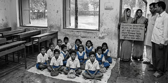 महापालिकेच्या शाळांतील विद्यार्थ्यांना शालेय साहित्याची प्रतीक्षा; महिनाभरानंतरही २७ वस्तूंचे वाटप अपूर्ण शालेय संचासाठी तब्बल ९६ टक्के, तर वह्यांसाठी ९२ टक्के विद्यार्थी अजूनही प्रतीक्षेत